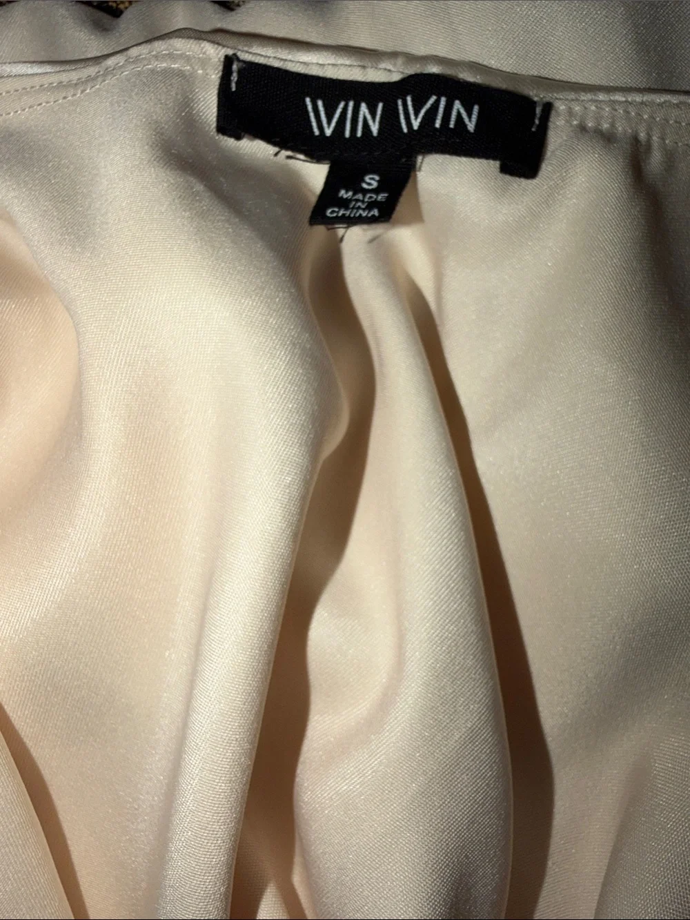 Ivory Satin Two-Piece Halter Top and Skirt Set